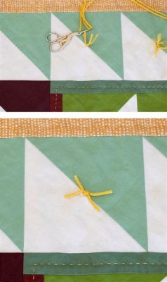 how to tie a quilt with embroidery floss and the importance of color harmony in textile art